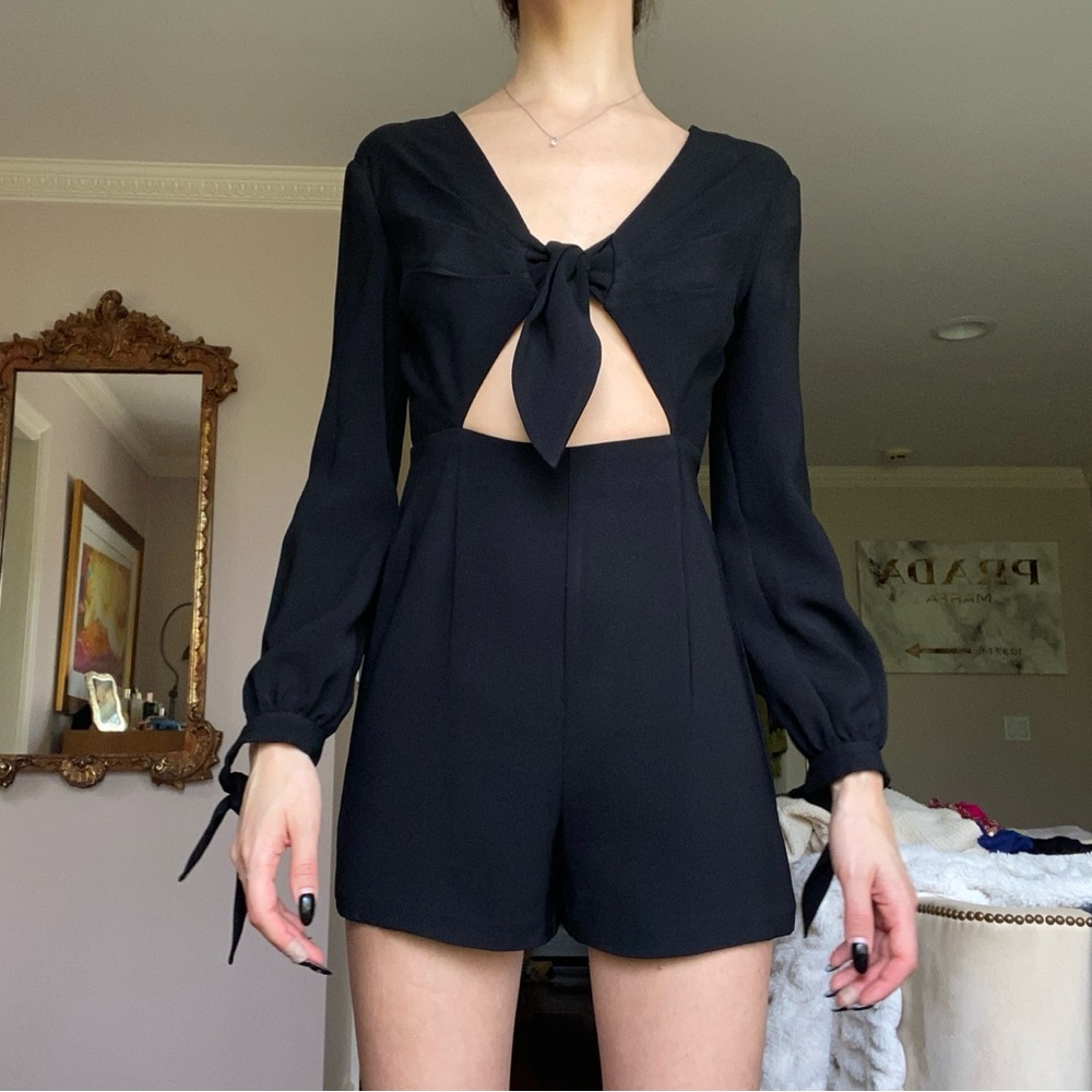 Intermix black romper